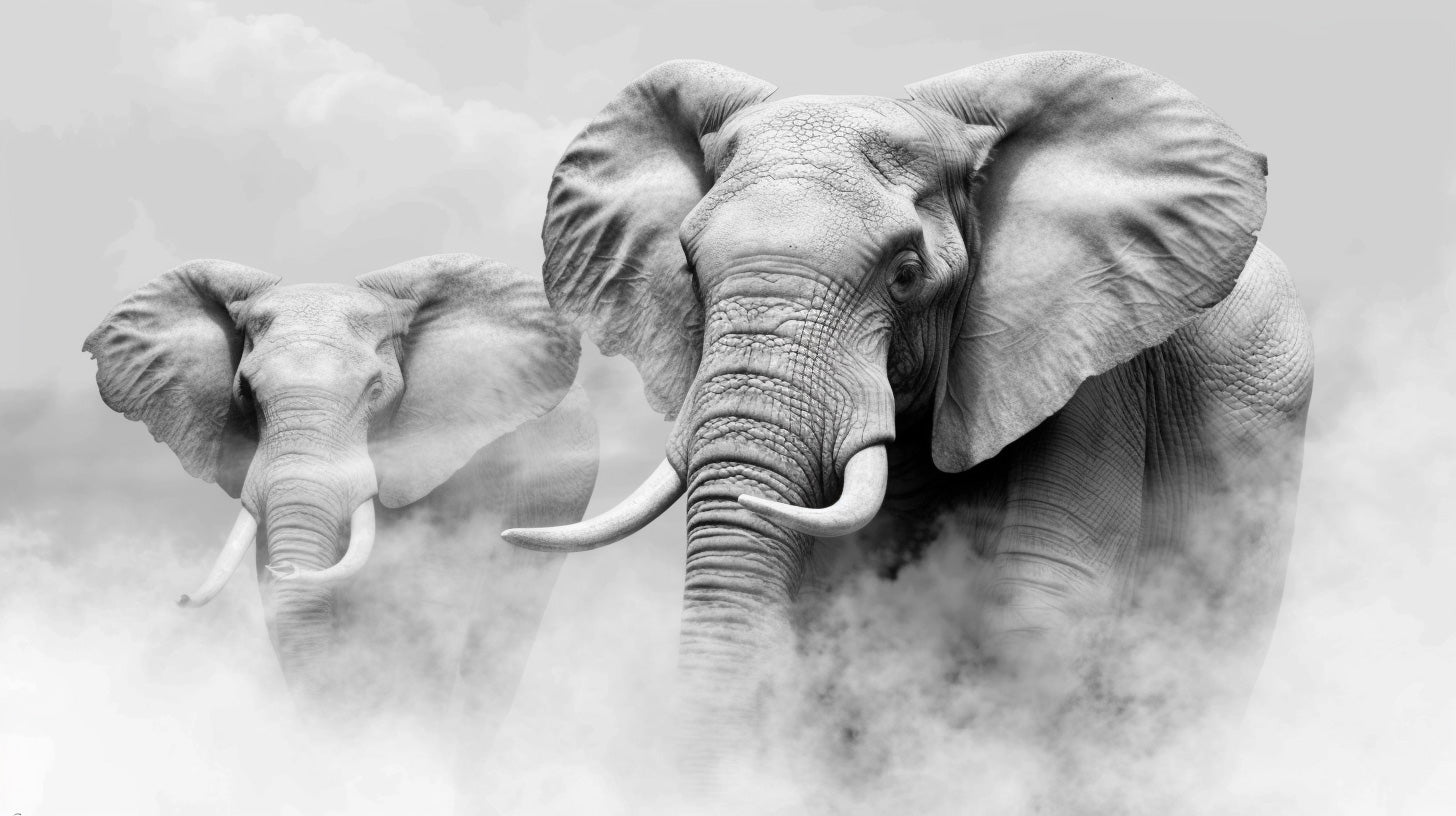 elephant animal wall art