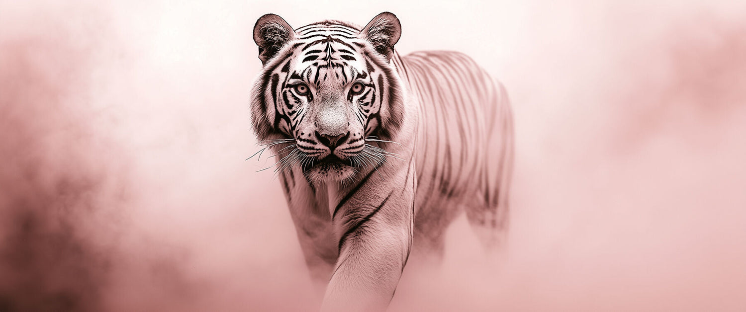 majestic tiger print - Wallimals limited edition wildlife art