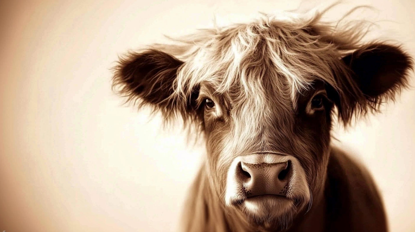 oxen animal wall art