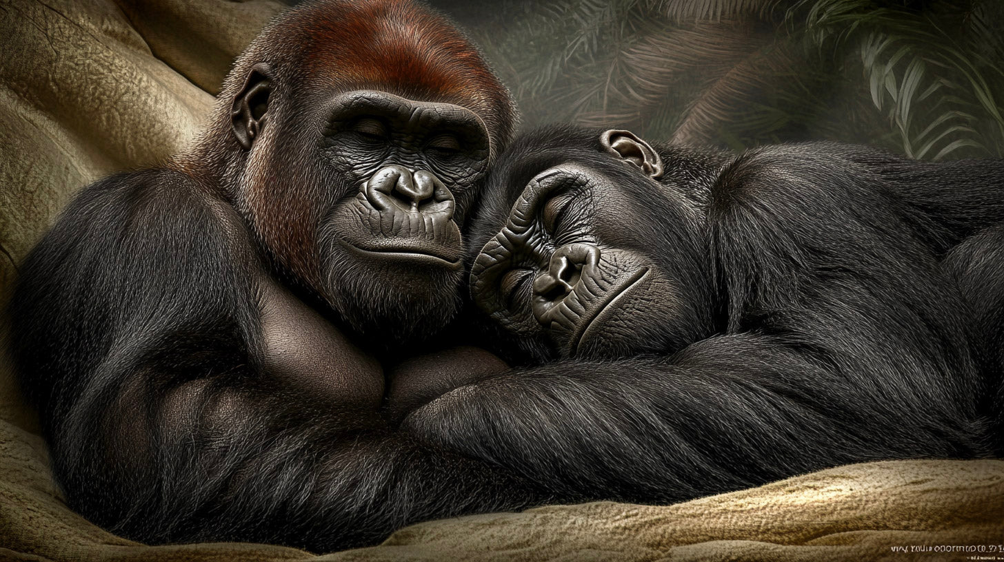 gorillas animal wall art