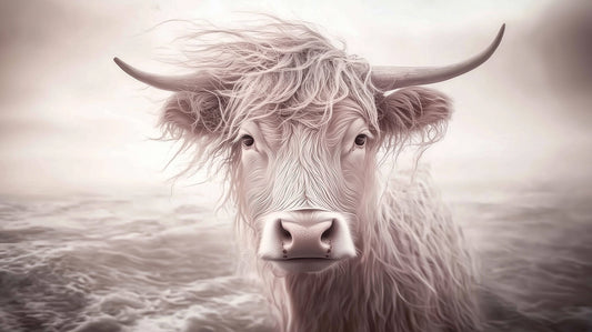 About the Weather | Ox Wall Art | Limited Edition | Wallimals