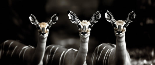 All Eyes on You | Antelope Wall Art | Limited Edition | Wallimals