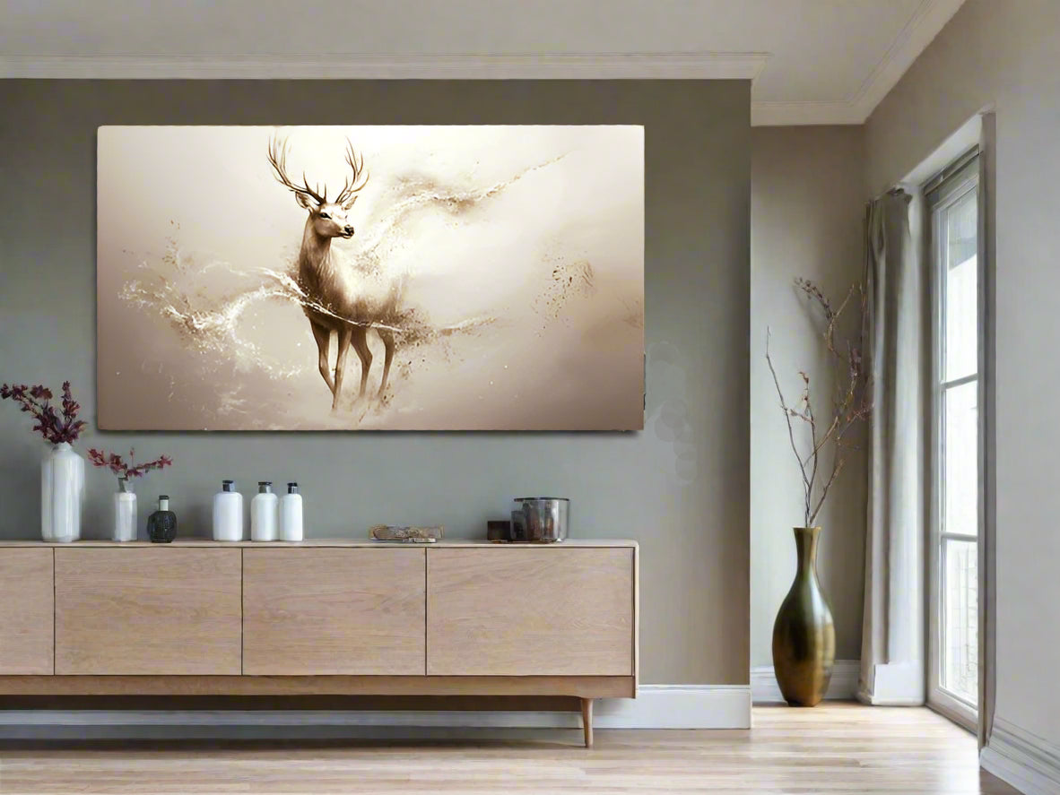 Ambient Energy | Deer Wall Art | Limited Edition | Wild Essence