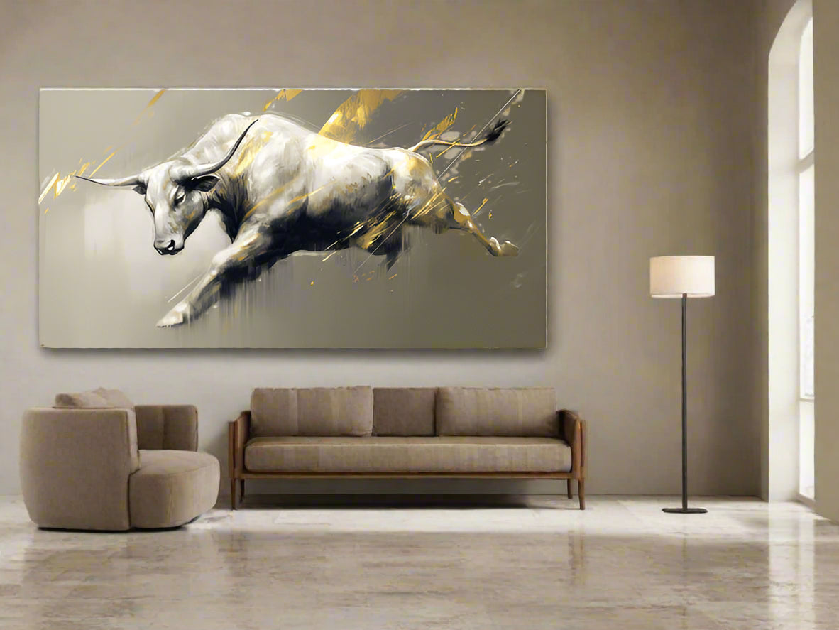 Awakening Strength | Ox Wall Art | Limited Edition | Wild Essence