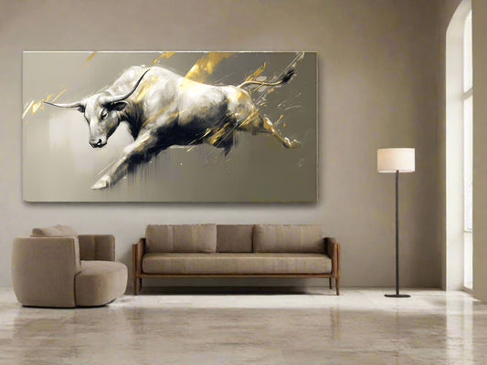 Awakening Strength | Ox Wall Art | Limited Edition | Wild Essence