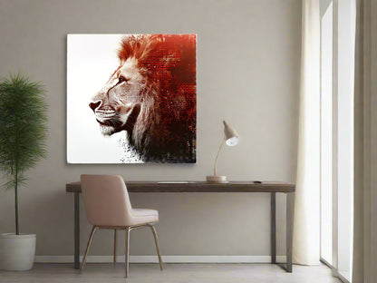 Be Proud | Abstract Lion Wall Art | Limited Edition | Wild Essence