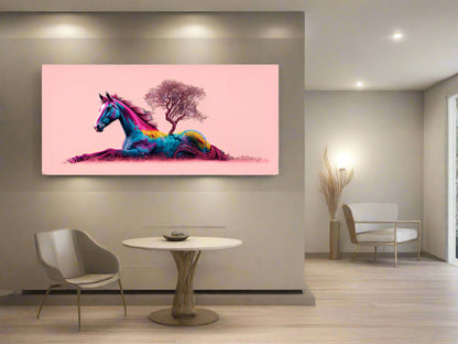 Be The Creator Of Your Universe | Vibrant Wild Horse Wall Art | Limited Edition | Wild Essence