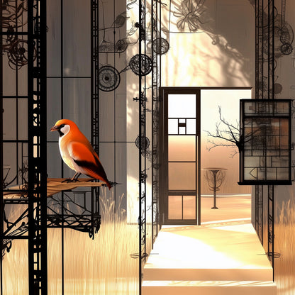 Bird-Watching | Bird Wall Art | Limited Edition | Wallimals