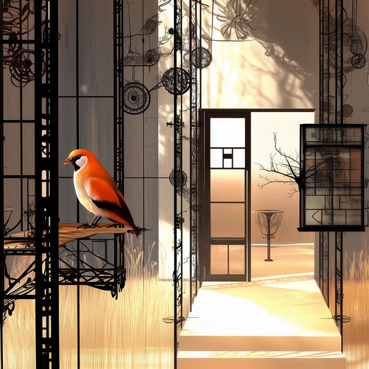 Bird-Watching | Bird Wall Art | Limited Edition | Wallimals