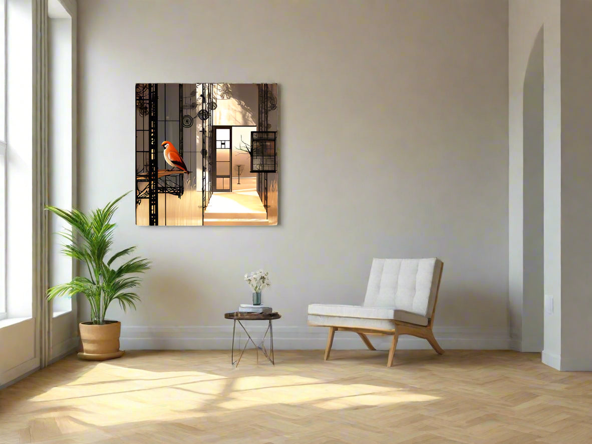 Bird-Watching | Bird Wall Art | Limited Edition | Wallimals