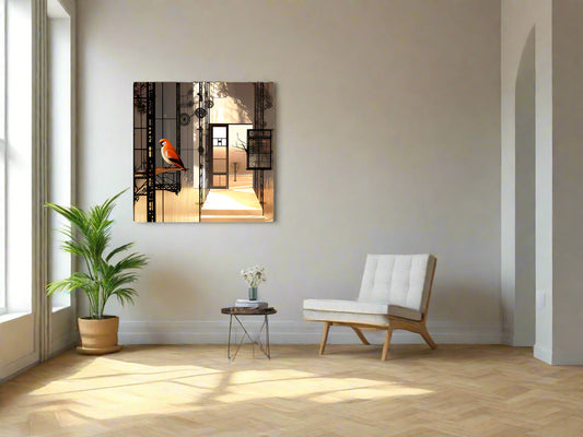 Bird-Watching | Bird Wall Art | Limited Edition | Wallimals