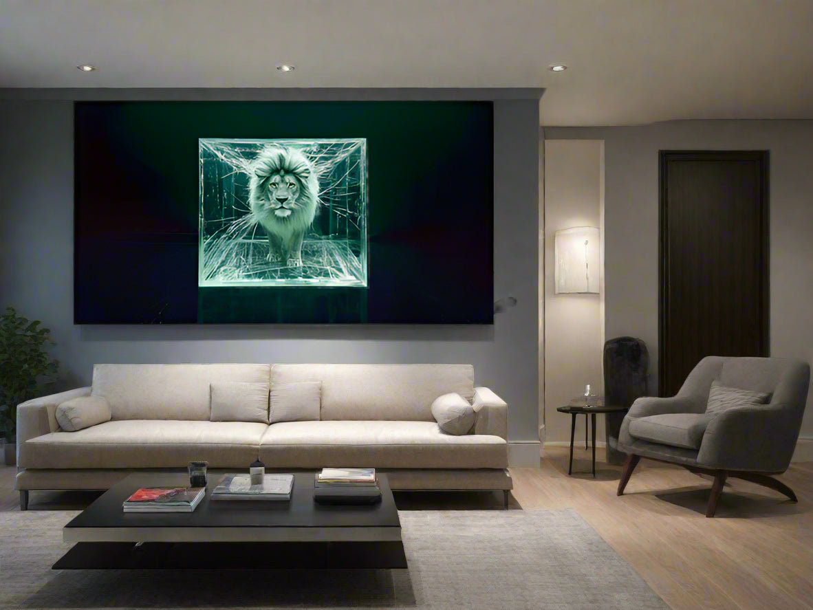 Break Free | Surreal Lion Wall Art | Limited Edition | Wild Essence