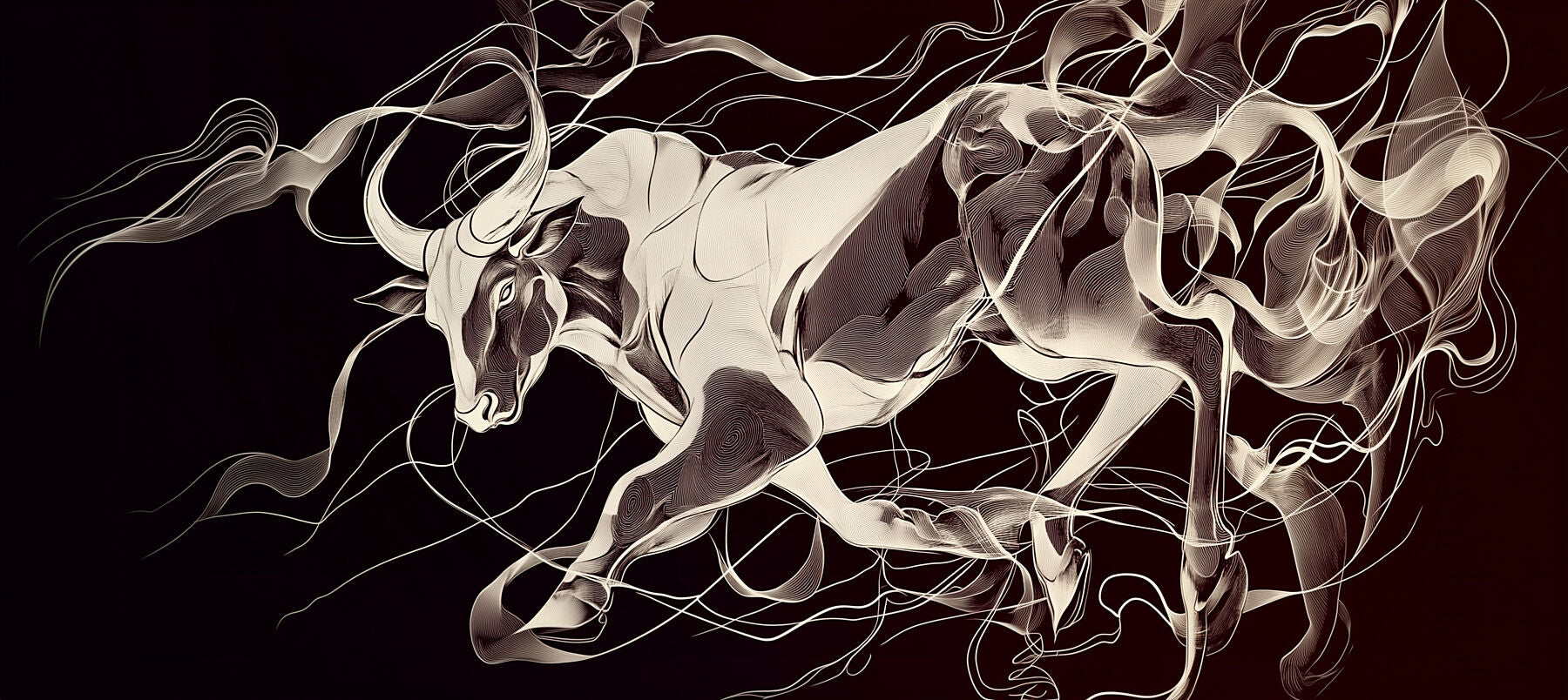Break Free from the Chaos | Bull Wall Art | Limited Edition | Wild Essence