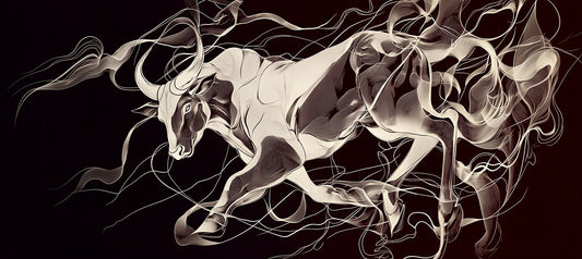 Break Free from the Chaos | Bull Wall Art | Limited Edition | Wild Essence