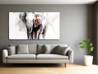 Considering the Time Passed | Elephant Wall Art | Limited Edition | Wild Essence
