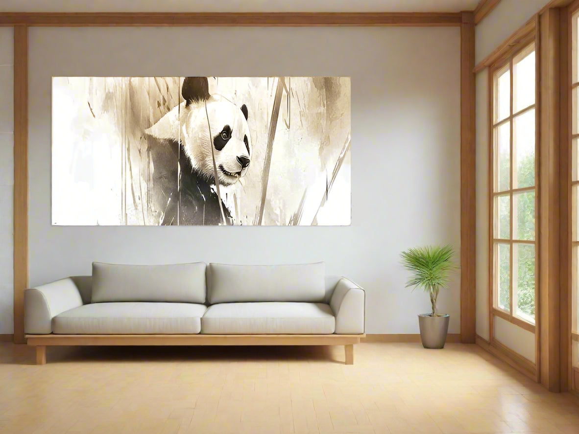 Contemplating the Way of the World | Panda Wall Art | Limited Edition | Wild Essence