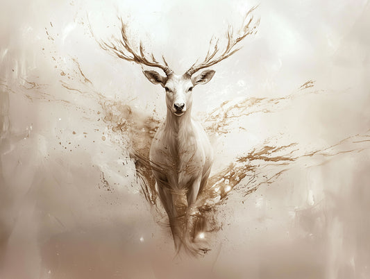Deer to Enter the Stage | Deer Wall Art | Limited Edition | Wild Essence