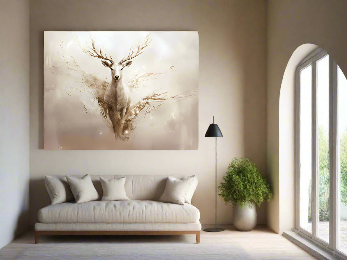 Deer to Enter the Stage | Deer Wall Art | Limited Edition | Wild Essence