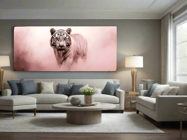 Essence of Awareness | Tiger Wall Art | Limited Edition | Wallimals mockup