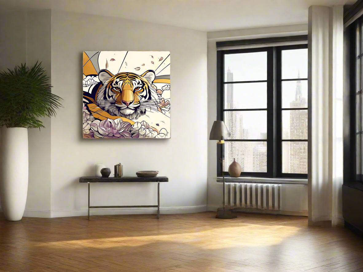 Eternal Connections | Tiger Wall Art | Limited Edition | Wallimals