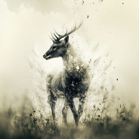 Ethereal Presence | Deer Wall Art | Limited Edition | Wild Essence