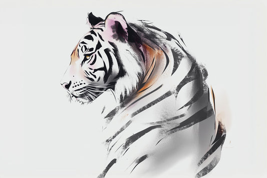 Everyone Has a Story | Tiger Wall Art | Limited Edition | Wallimals