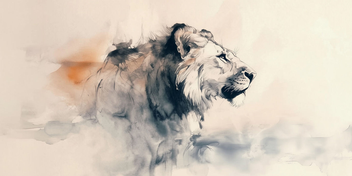 Face It Head On | Lion Wall Art | Limited Edition | Wild Essence