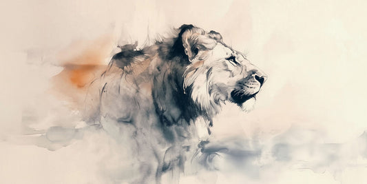 Face It Head On | Lion Wall Art | Limited Edition | Wild Essence