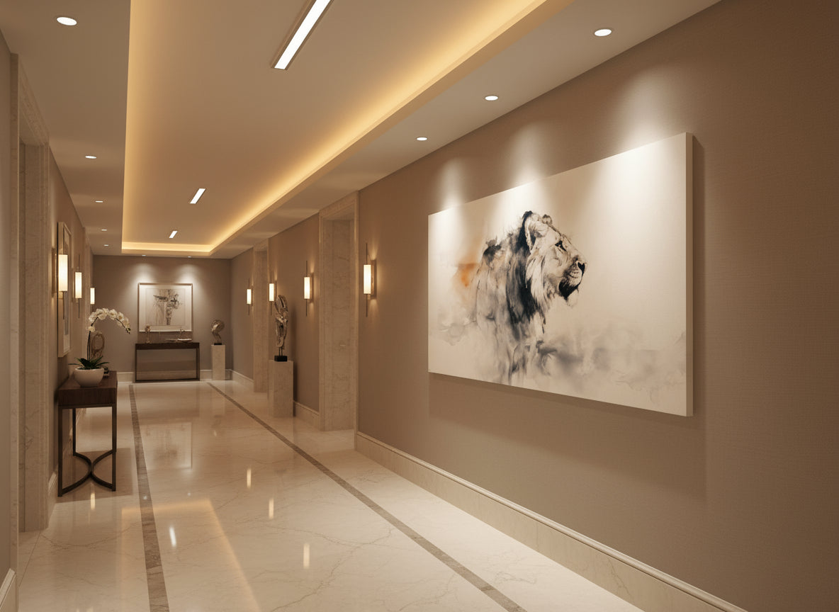 Face It Head On | Lion Wall Art | Limited Edition | Wild Essence