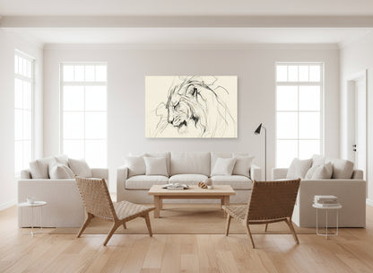 Fierce Grace | Lion Wall Art | Limited Edition | Wild Essence