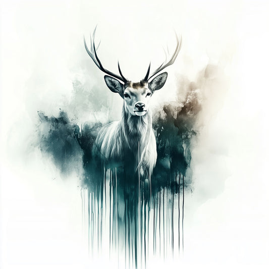 Fight for What You Hold Dear | Deer Wall Art | Limited Edition | Wallimals