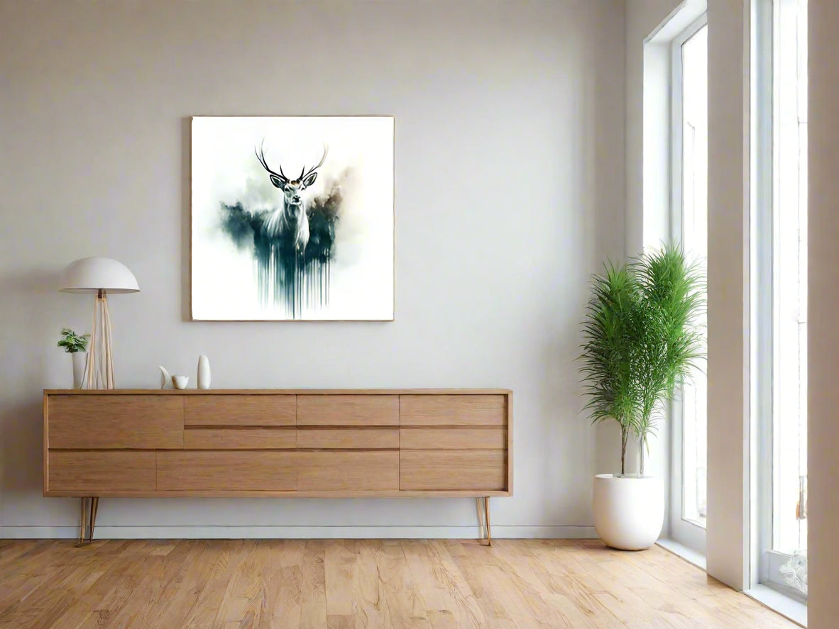 Fight for What You Hold Dear | Deer Wall Art | Limited Edition | Wallimals
