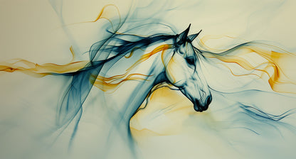 Flow State | Horse Wall Art | Limited Edition | Wild Essence