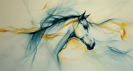 Flow State | Horse Wall Art | Limited Edition | Wild Essence