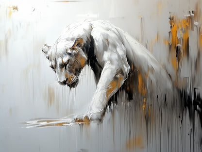 Forward | Lion Wall Art | Limited Edition | Wild Essence