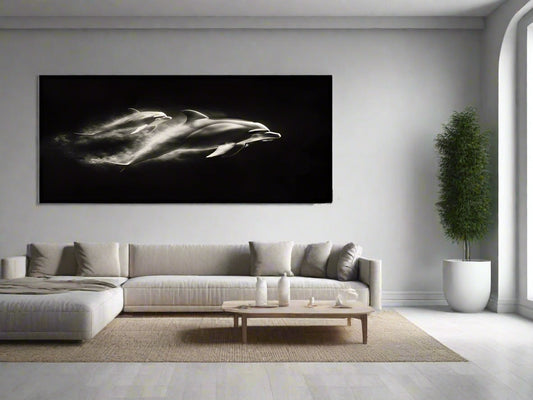 Forward Momentum | Dolphin Wall Art | Limited Edition | Wallimals