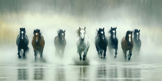 Freedom Runners | Horse Wall Art | Limited Edition | Wild Essence
