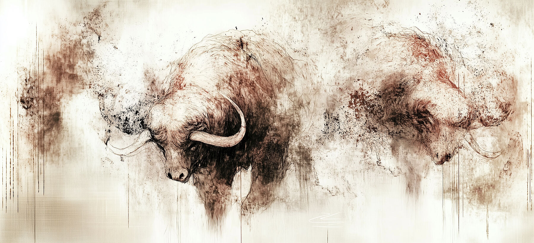 From Dust ‘til Dawn | Buffalo Wall Art | Limited Edition | Wild Essence