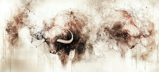 From Dust ‘til Dawn | Buffalo Wall Art | Limited Edition | Wild Essence