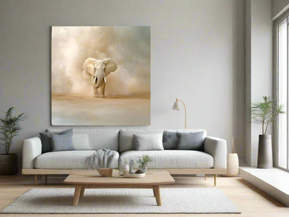 From Dust to Dust | Elephant Wall Art | Limited Edition | Wallimals
