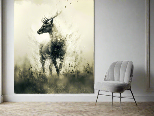 In Touch With Nature | Deer Wall Art | Limited Edition | Wild Essence