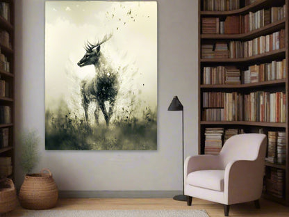 In Touch With Nature | Deer Wall Art | Limited Edition | Wild Essence