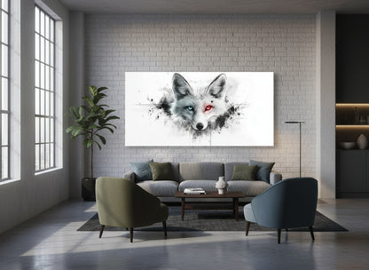 In the Blink of an Eye | Fox Wall Art | Limited Edition | Wallimals