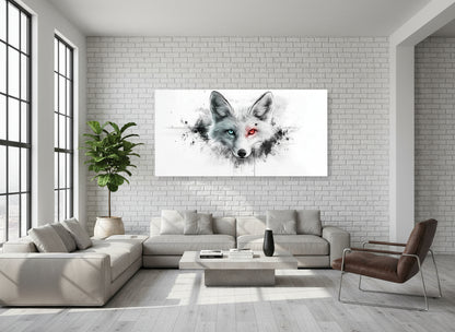 In the Blink of an Eye | Fox Wall Art | Limited Edition | Wallimals