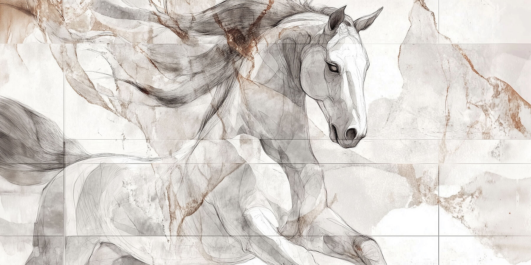 Into the Quiet | Wild Horse Wall Art | Limited Edition | Wild Essence