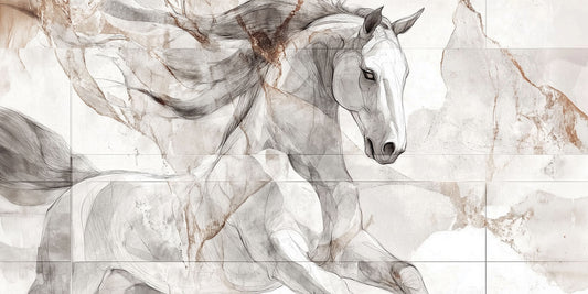 Into the Quiet | Wild Horse Wall Art | Limited Edition | Wild Essence