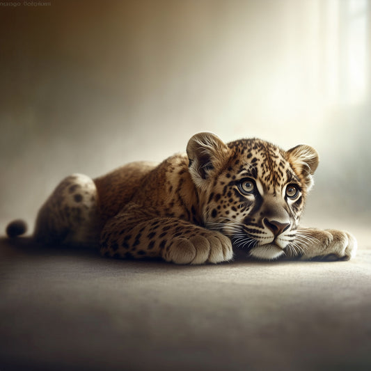 Just Say the Word | Cheetah Wall Art | Limited Edition | Wallimals