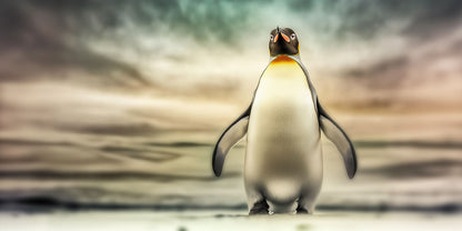 Keep Calm and Penguin On | Penguin Wall Art | Limited Edition | Wallimals