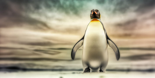 Keep Calm and Penguin On | Penguin Wall Art | Limited Edition | Wallimals