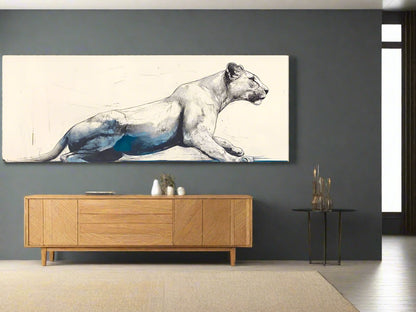 Keep Moving Forward | Lion Wall Art | Limited Edition | Wild Essence